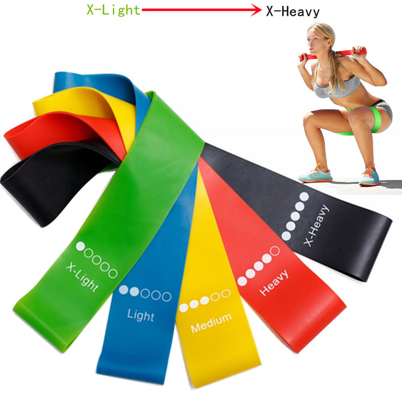 Generic Tpe Resistance Bands 5 - Yoga Fitness Resistance Band 评论和价格