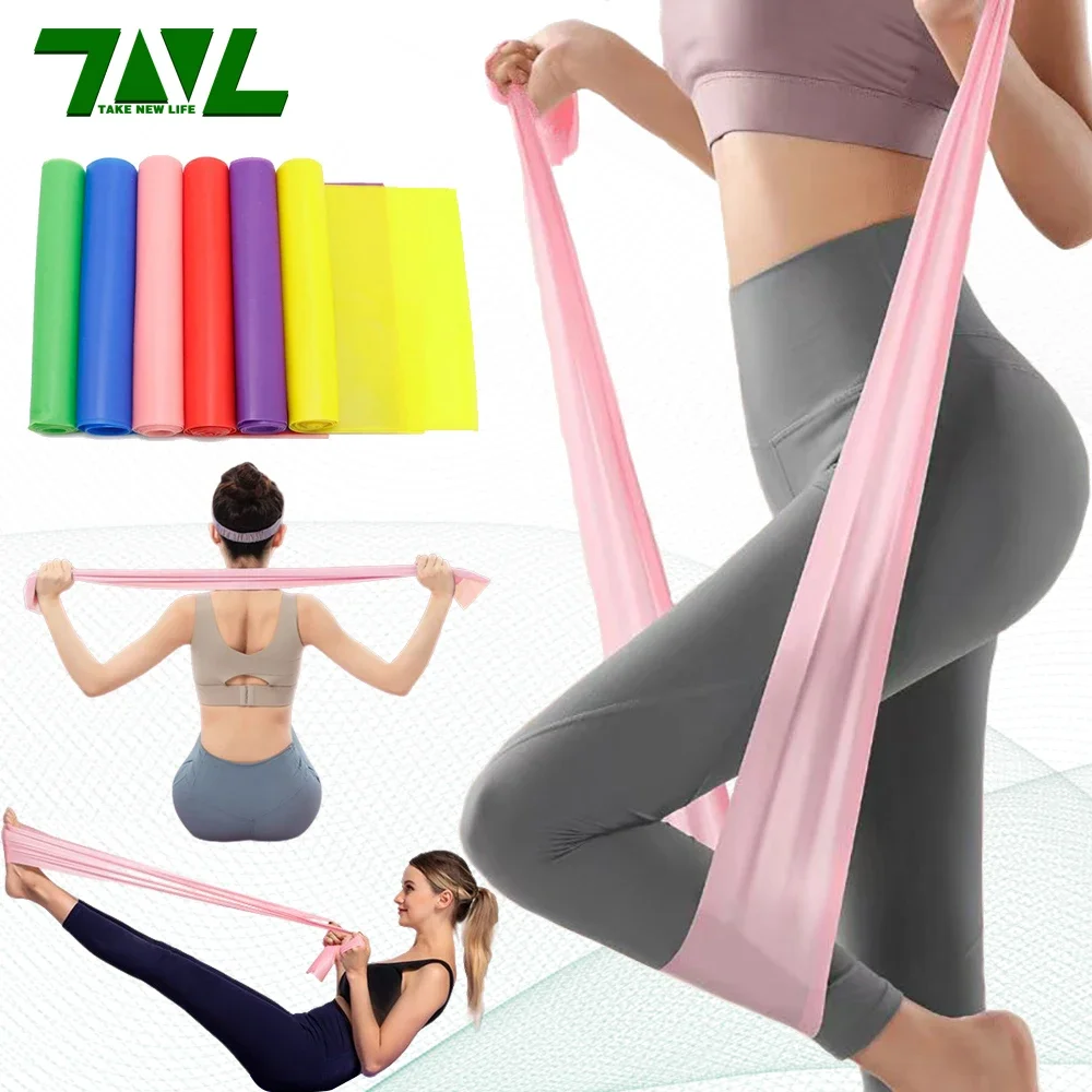 Length 200cm Yoga Pilates Stre - Yoga Fitness Resistance Band 评论和价格