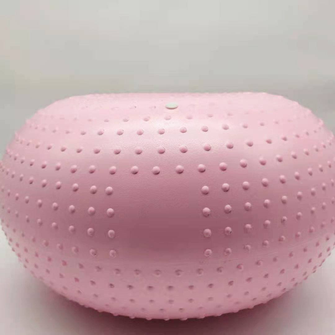 New Yoga Ball Donuts Thickened - Yoga Fitness Apple 评论和价格
